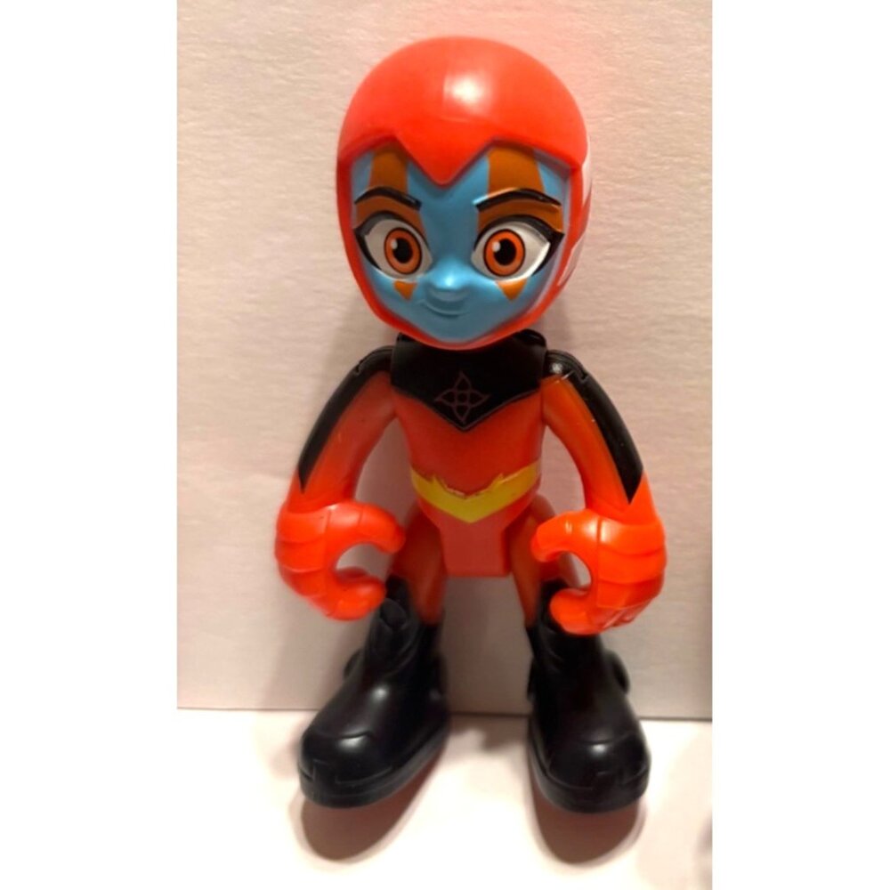 Lot of 4 PJ Masks‎ Mini Action Figures (1) Blue Catboy & (3) Red Owlettes